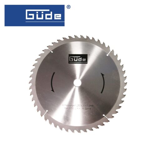 Режещ диск за циркуляр / GUDE 55023 / 250x20 мм / 50 Z 1