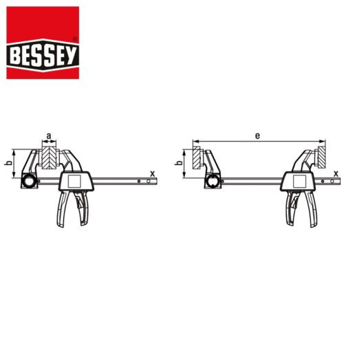 Стяга автоматична / Bessey EZXL30-9 / 9