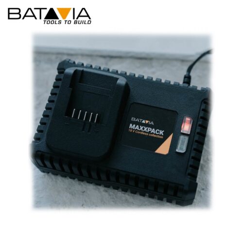 Зарядно устройство 4Ah Maxxpack 18V / Batavia 7063554 / - без батерия и зарядно 3
