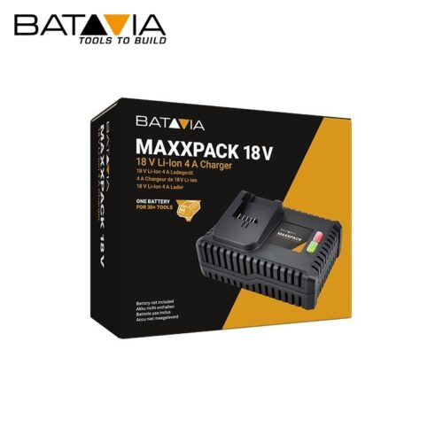 Зарядно устройство 4Ah Maxxpack 18V / Batavia 7063554 / - без батерия и зарядно 5
