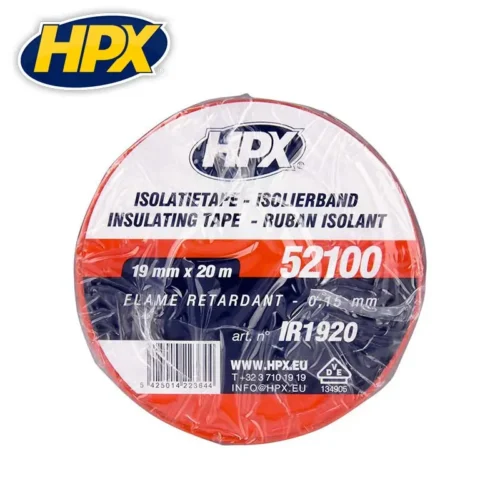 HPX Изолационна лента VDE 19 мм / 20 м Червена 1