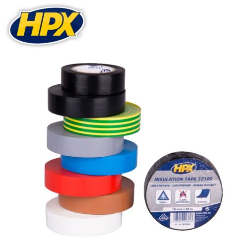 HPX Изолационна лента VDE 19 мм / 20 м Синя 3