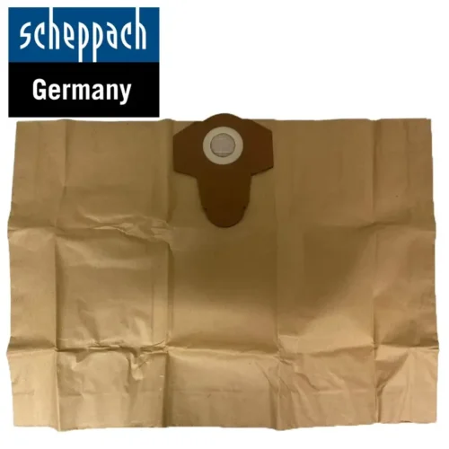 Хартиена торбичка за прахосмукачка за сухо и мокро почистване ASP50 / Scheppach 7907702723 / 5 бр. 1