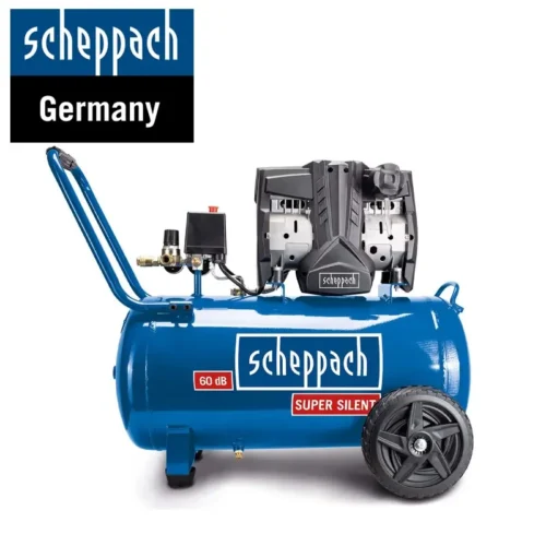 Тих безмаслен Компресор за въздух, 50 литра, Scheppach HC51Si / 5906141901 / 5