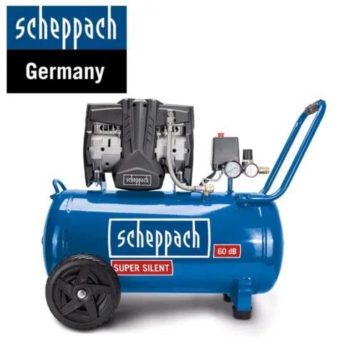 Тих безмаслен Компресор за въздух, 50 литра, Scheppach HC51Si / 5906141901 / 6