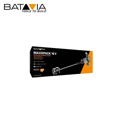 Акумулаторен миксер за строителни разтвори Batavia Maxxpack 18 V / 7063459 / - без батерия и зарядно 5