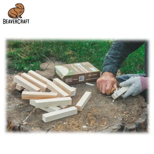 Заготовки за дърворезба, блокчета 16 бр. / BeaverCraft BW16 / 6