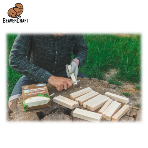 Заготовки за дърворезба, блокчета 16 бр. / BeaverCraft BW16 / 7