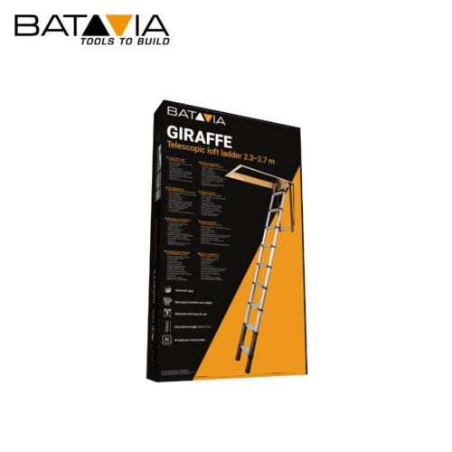 Телескопична стълба - таванска GIRAFFE 2.3 - 2.7M / BATAVIA 7063996 / 4