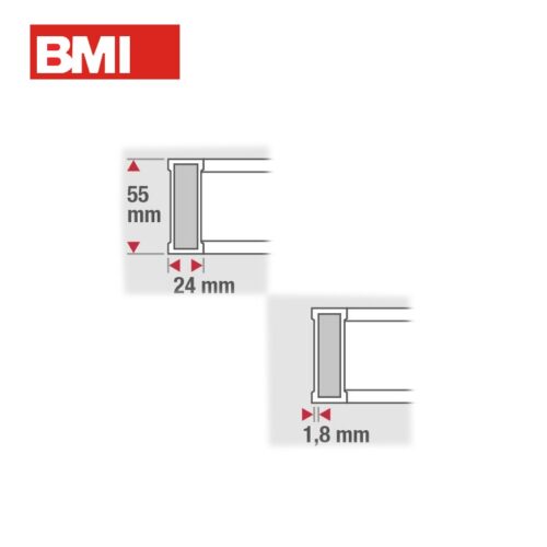 Нивелир - алуминиев 100 см / BMI 694100E / 4