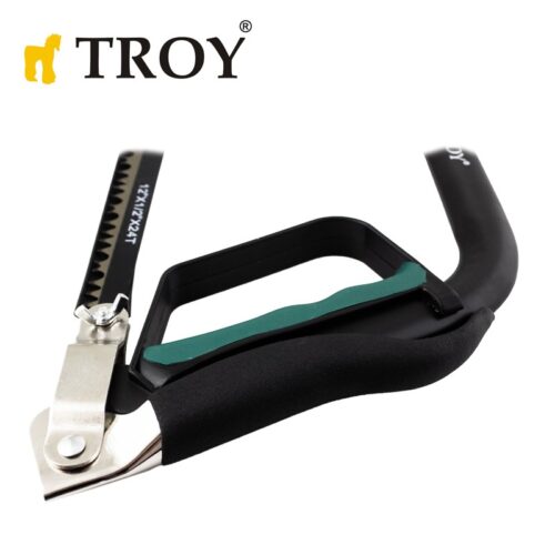 Ножовка - лък - с лист за дърво и лист за метал / Troy 25303 / 3