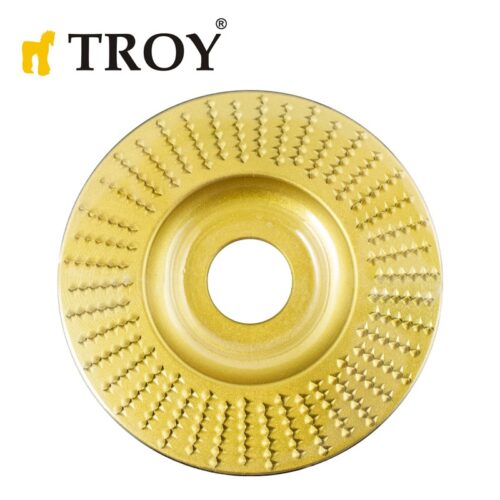 Диск за дърво - за ъглошлайф / Диск за шлайфане на дърво / Troy 25071 / 100 мм - прав 1 18.00лв.