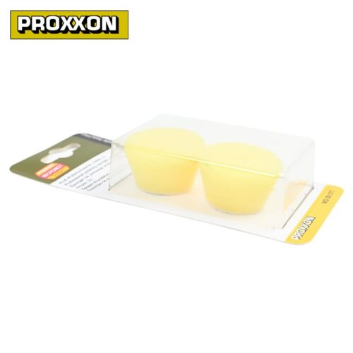 Полиращи гъби / Proxxon 29077 / 2 бр. - жълти, средно твърди 2