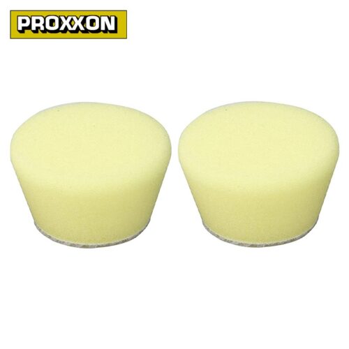 Полиращи гъби / Proxxon 29077 / 2 бр. - жълти, средно твърди 1