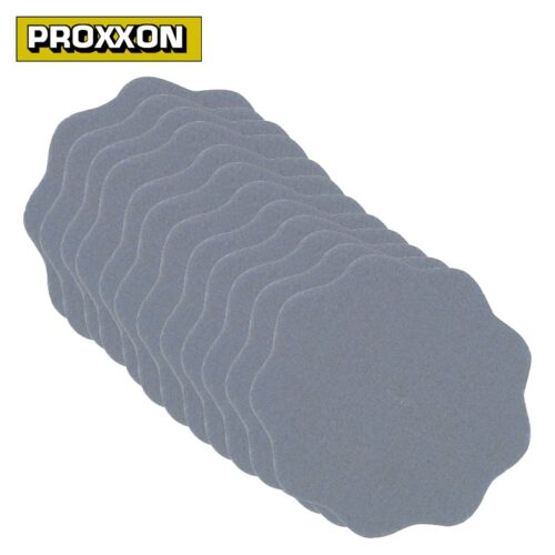 Шайби за полиране / полиршайби с вълнообразен ръб едрост 1000 - 12 бр. / Proxxon 29082 / 2