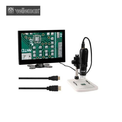 Дигитален микроскоп / Цифров микроскоп - HDMI 3MP сензор / Velleman CAMCOLMS2 / 5