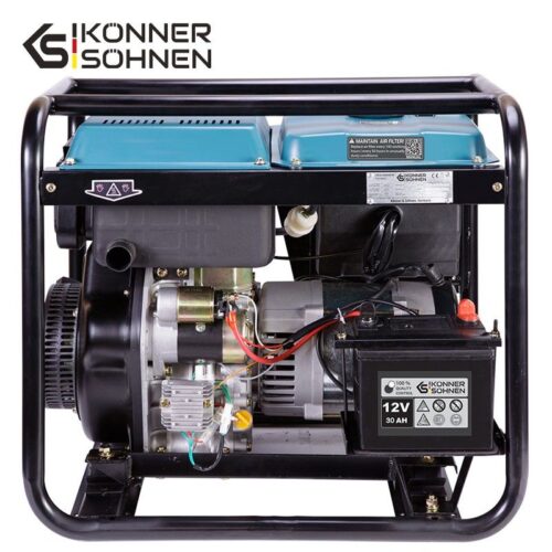 Дизелов генератор за ток 7500W KS 9100HDE-1/3 ATSR 4