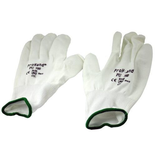 Работни ръкавици - с покритие от нитрил / PROHAND PU 700 13G / бели, размер 10 1 1.43лв.