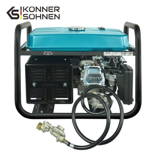 Генератор - бензин/газ LPG, 6000W, 230V / KS 9000E G / 6