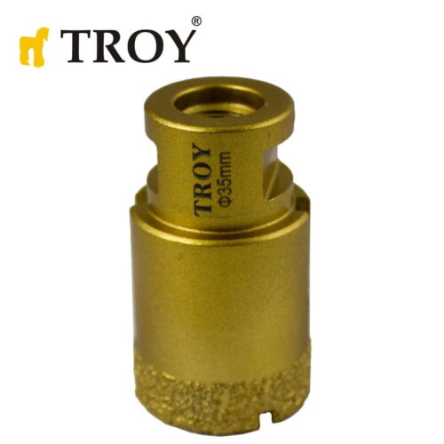 Диамантена боркорона за ъглошлайф 35 мм, М14 / Troy 27450-35mm / 1