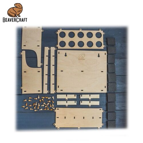 Дървена поставка за инструменти / BeaverCraft TH10 / 2