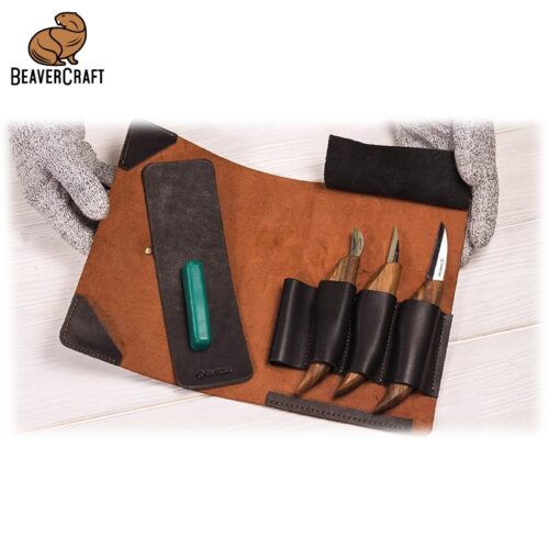 Kомплект ножове за дърворезба 5 части / BeaverCraft S15X / 2