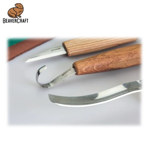 Комплект ножове за изработка на лъжици / BeaverCraft S47 / 2