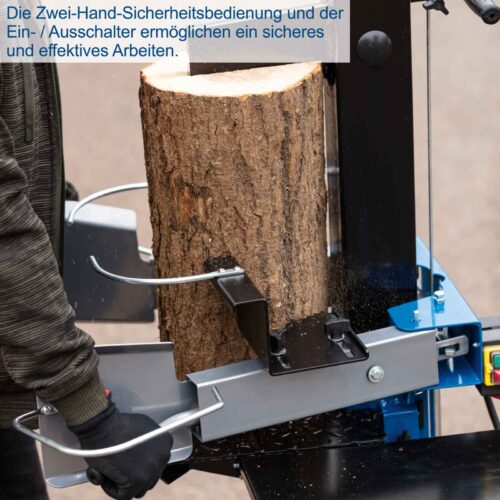 Цепачка за дърва 8 тона Scheppach HL810 / 5905310902 / 3