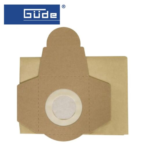 Торбичка за прахосмукачка - хартиена 12L 5-броя в пакет / GUDE 17007 / 1