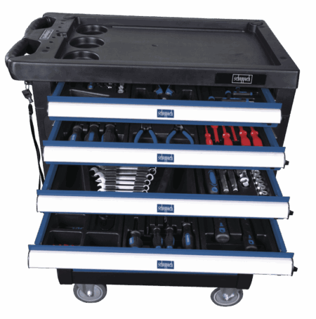 Количка за инструменти, 263 части Scheppach TW1000 / 5909304900 / 9