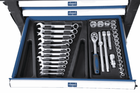 Количка за инструменти, 263 части Scheppach TW1000 / 5909304900 / 10