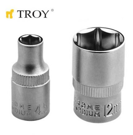 1/4“ Вложка за тресчотка (13mm-Ф17,8mm-L25mm)
