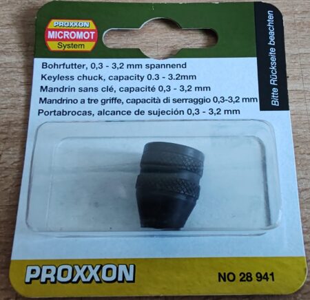 Тричелюстен стоманен патронник Proxxon MICROMOT / 28941 / 2
