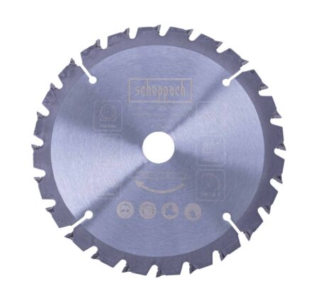 Диск за ръчен потапящ циркуляр 160mm, 24T за циркуляр PL55 / Scheppach 3901802704 / 1