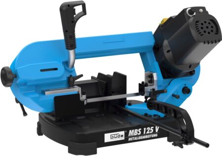 Лентова машина за рязане на метал 230 V GUDE MBS 125 V / 40543 / 4