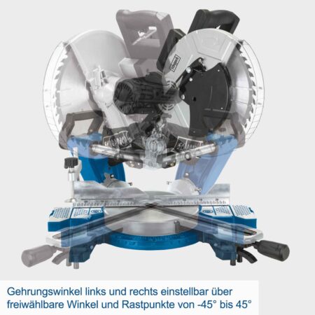 Потапящ циркуляр с изтегляне 305мм. Scheppach HM140L / 5901218901 / 11