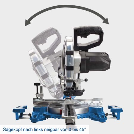 Потапящ циркуляр с изтегляне, 254мм, Scheppach HM254SPX / 5901222901 / 3