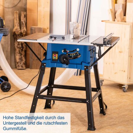 Стационарен циркуляр 2000W, 254мм, Scheppach HS110 / 5901312901 / 2