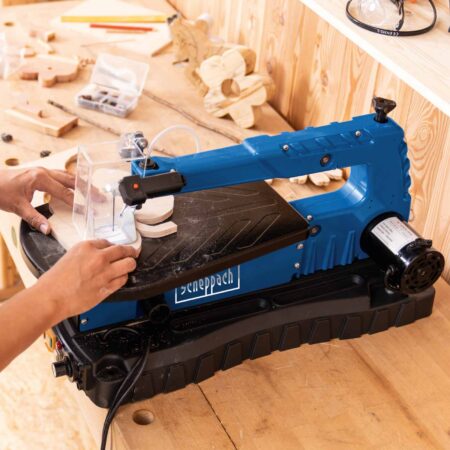 Контурен трион 50 мм. с педал Scheppach DECO SWITCH / 5901409901 / 10