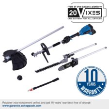 Акумулаторен Мултифункционален Уред Scheppach IXES BC-MFH400-X