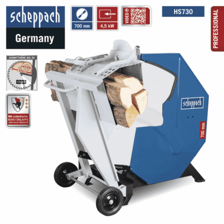 Професионален циркуляр за дърва, 700мм, 400V Scheppach HS730/ 5905112902 / 9