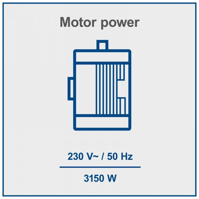 Хидравлична цепачка за трупи 10 тона 3150W Scheppach Compact 10t / 5905423901 / 18