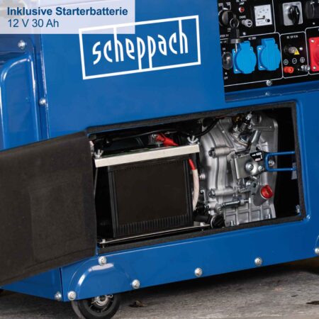 Дизелов Генератор Scheppach SG5200D / 5906222903 / 6