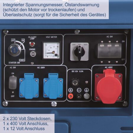 Дизелов Генератор Scheppach SG5200D / 5906222903 / 3