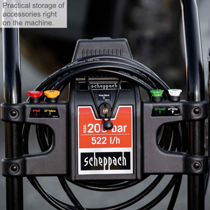 Бензинова водоструйка 200 бара Scheppach HCP2600 / 5907701903 / 2