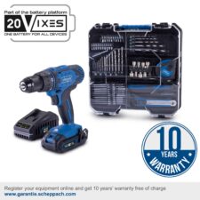 Акумулаторен Винтоверт с Комплект Инструменти от Scheppach IXES C-DTB74/1-X / 5909315900 /