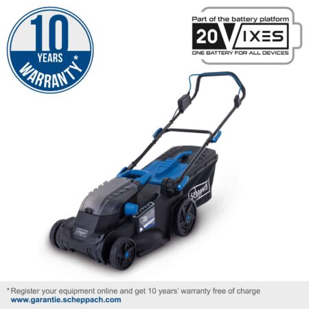 Акумулаторната косачка 380mm Scheppach IXES 20V BC-MP380-X / 5911414900 / 1