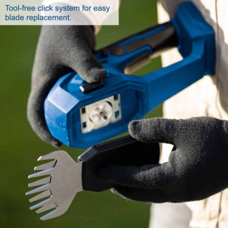 Акумулаторна ножица за трева и храсти Scheppach IXES C-HTGS200-X / 5912205900 / 5