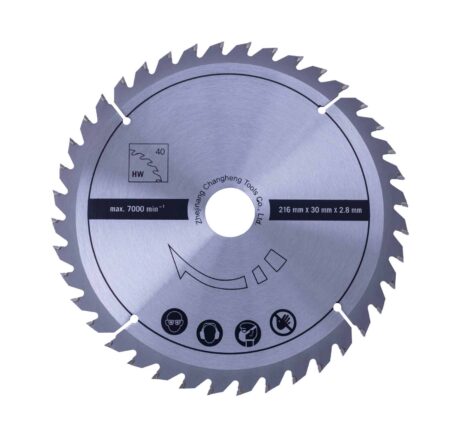 Циркулярен диск 40T за циркуляр HM80MP / Scheppach 7901200701 / 1