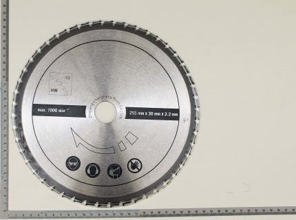 Универсален диск 48T за циркуляр Scheppach HM100MP 255x30 мм